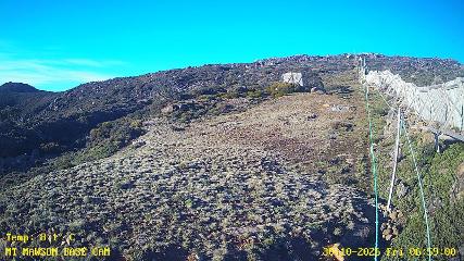 Mount Mawson: Base cam (mtmawson.info)