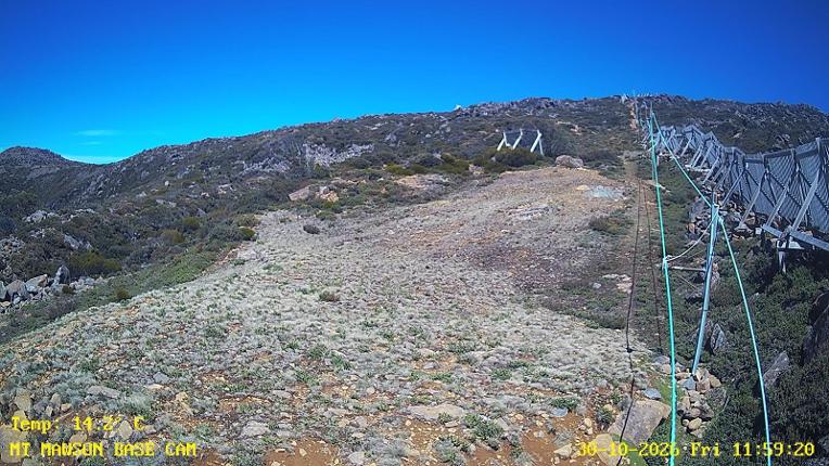 Webcam Mount Mawson: Base cam