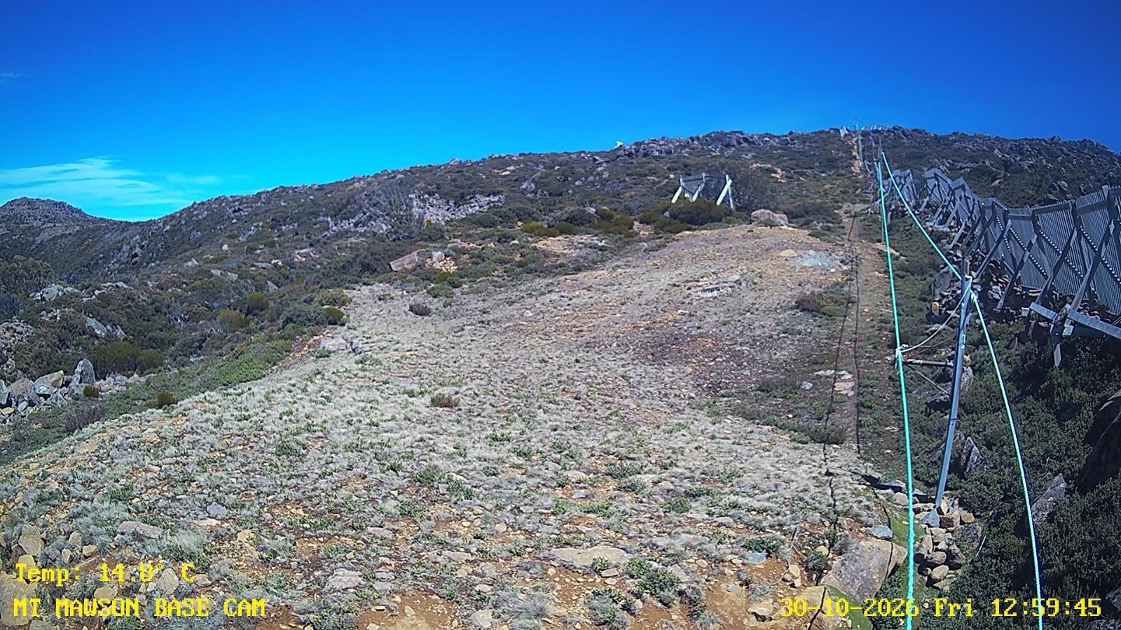 Webcam Mount Mawson: Base cam