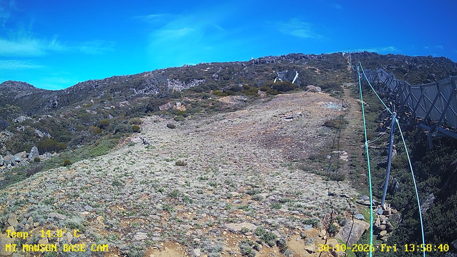 Webcam Mount Mawson: Base cam