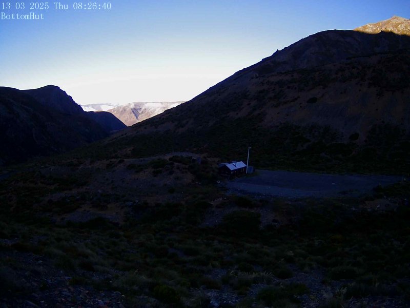 Webcam Mount Olympus: Bottom Hut Car Park