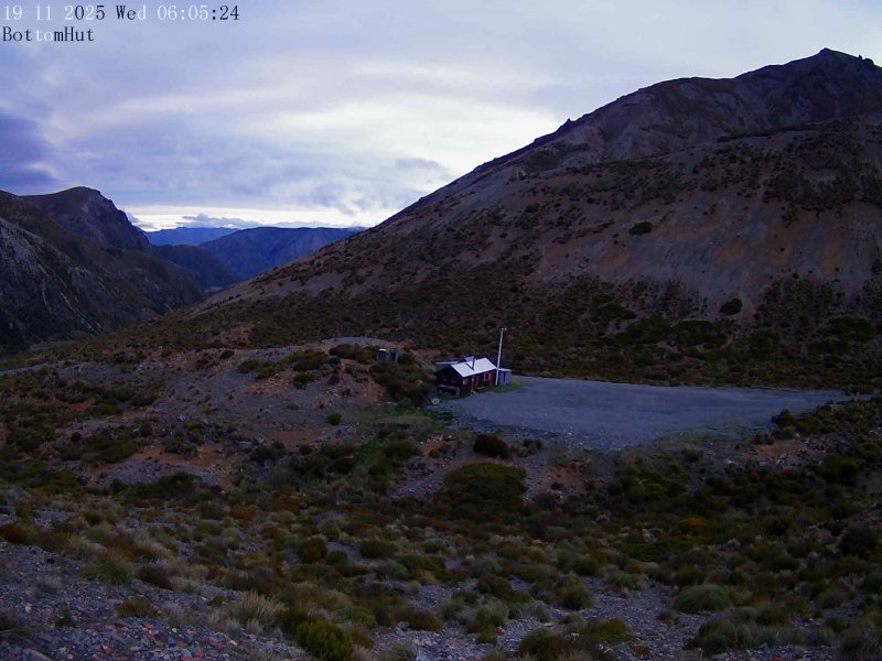 Webcam Mount Olympus: Bottom Hut Car Park