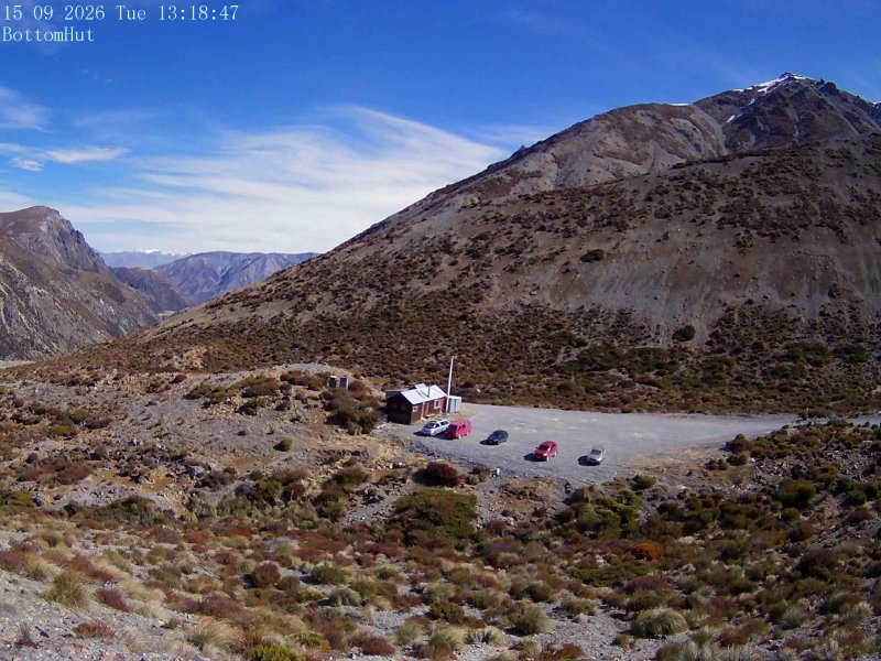 Webcam Mount Olympus: Bottom Hut Car Park