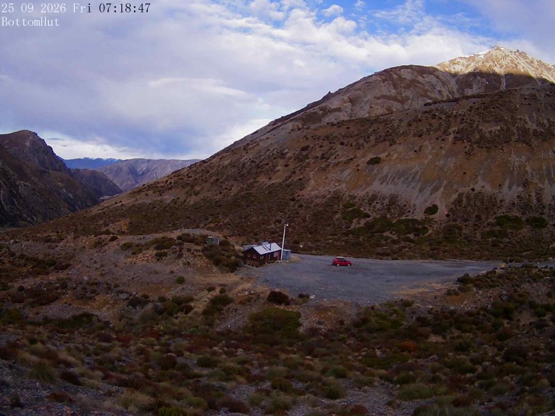 Webcam Mount Olympus: Bottom Hut Car Park