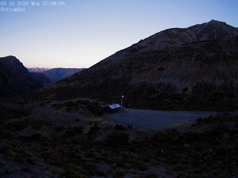 Webcam Mount Olympus: Bottom Hut Car Park