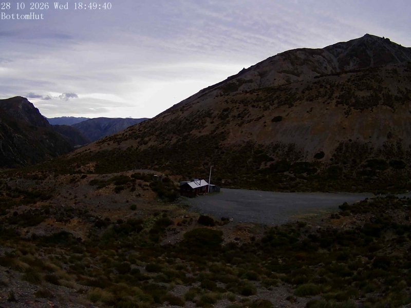 Webcam Mount Olympus: Bottom Hut Car Park