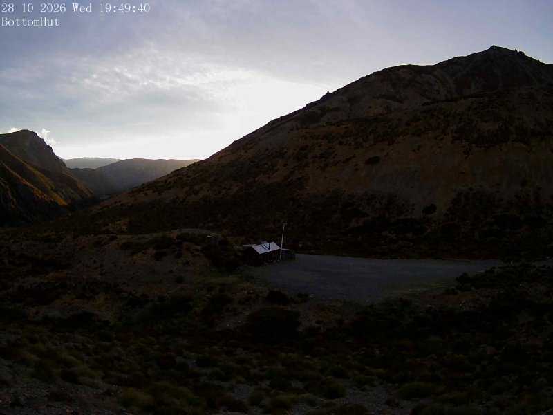 Webcam Mount Olympus: Bottom Hut Car Park