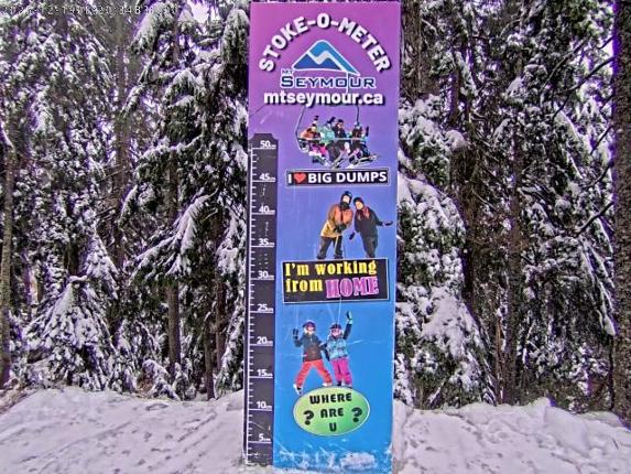Webcam Mount Seymour: Stoke-O Meter