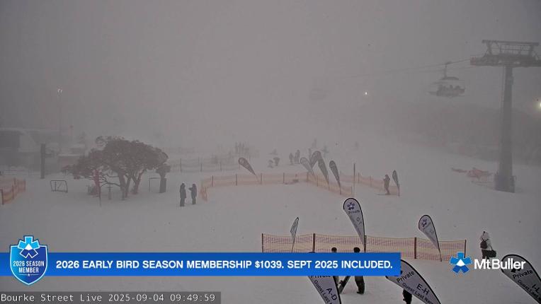 Webcam Mt. Buller: Bourke street