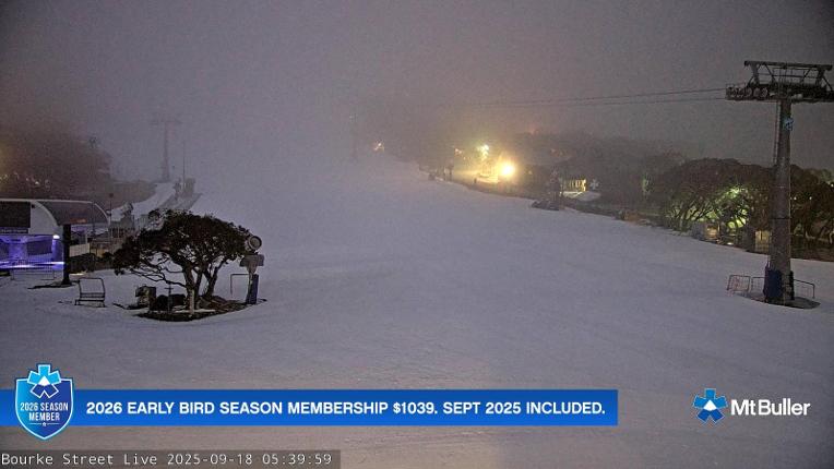 Webcam Mt. Buller: Bourke street