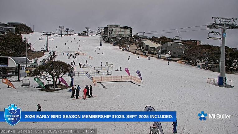 Webcam Mt. Buller: Bourke street