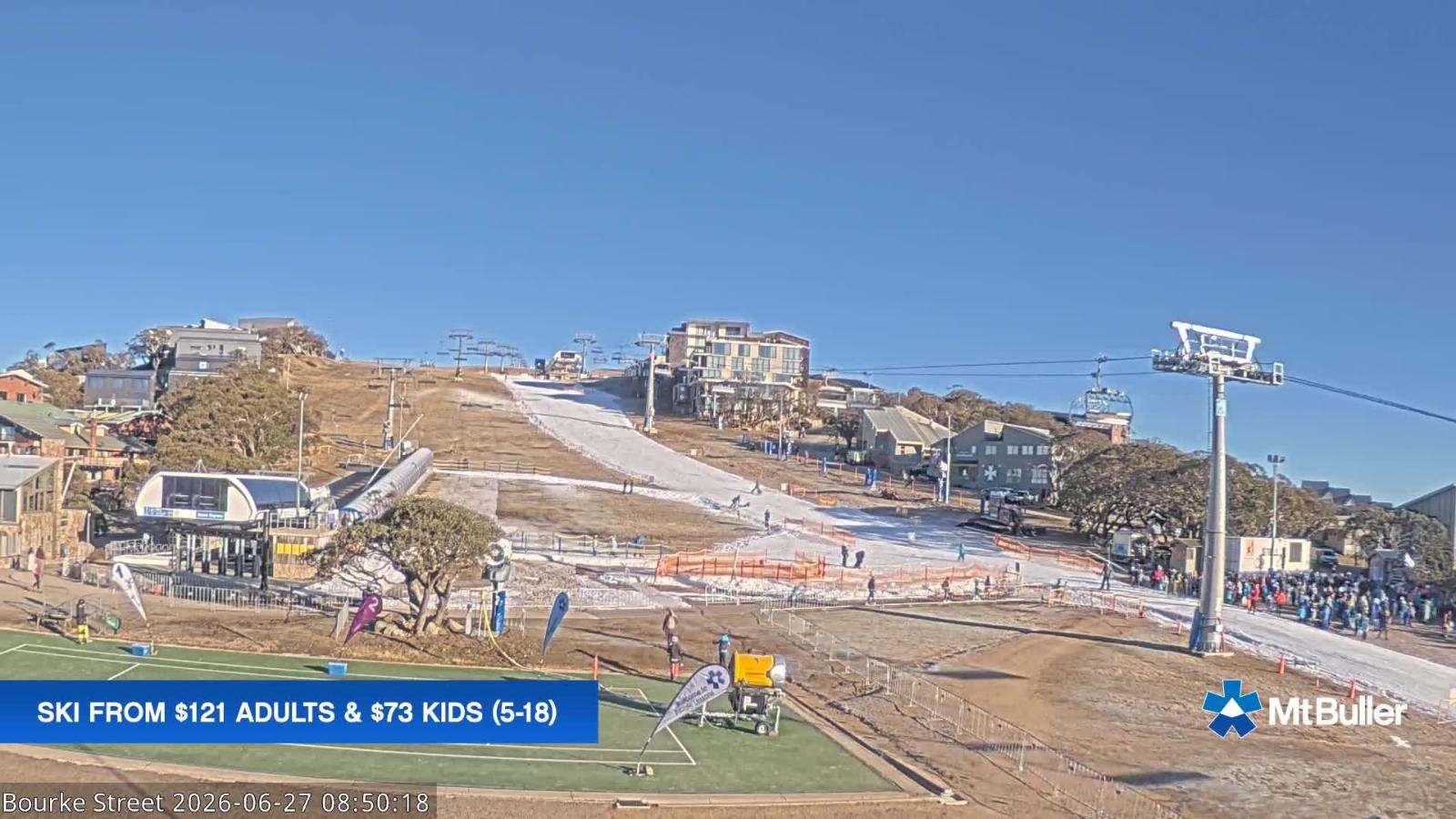 Webcam Mt. Buller: Bourke street