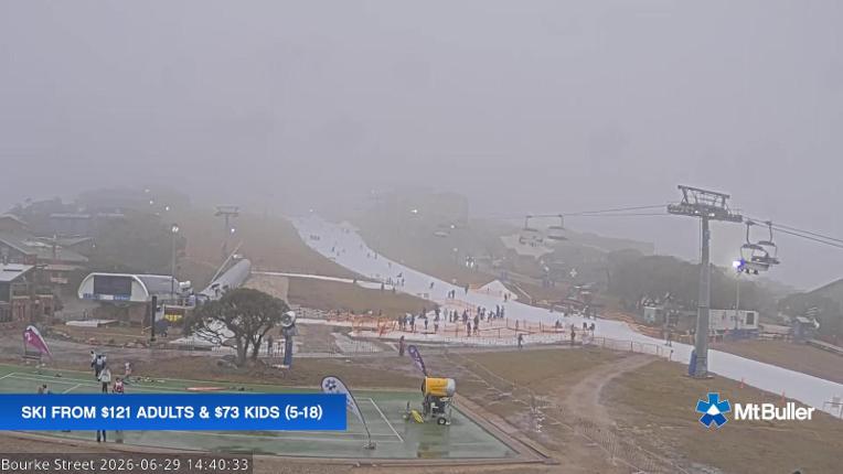 Webcam Mt. Buller: Bourke street