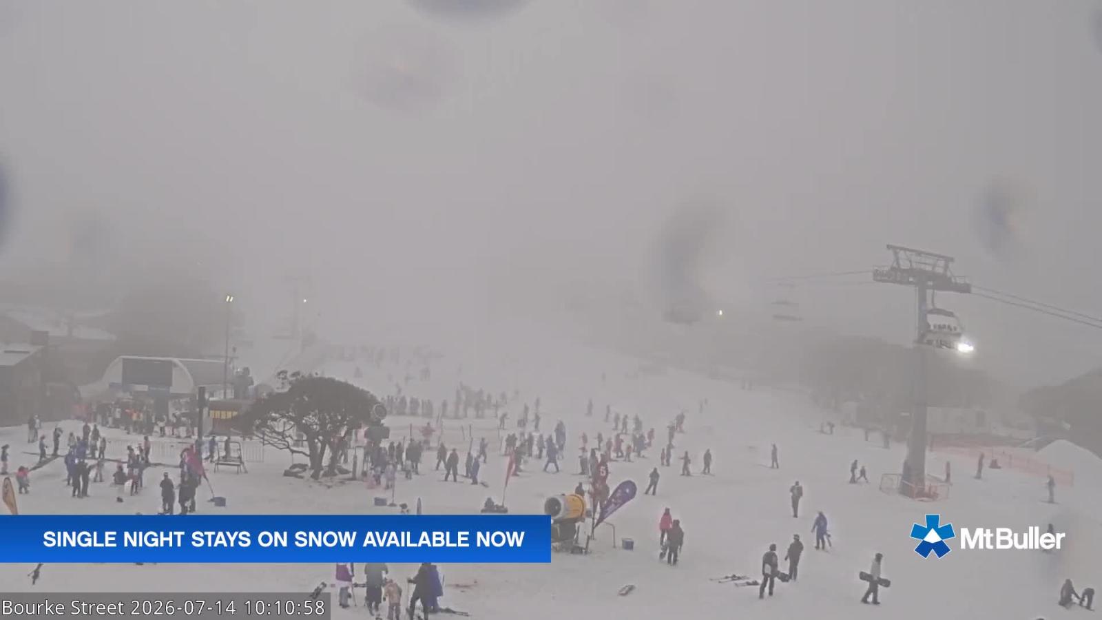 Webcam Mt. Buller: Bourke street