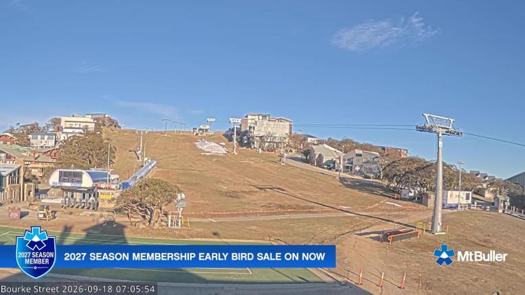 Webcam Mt. Buller: Bourke street