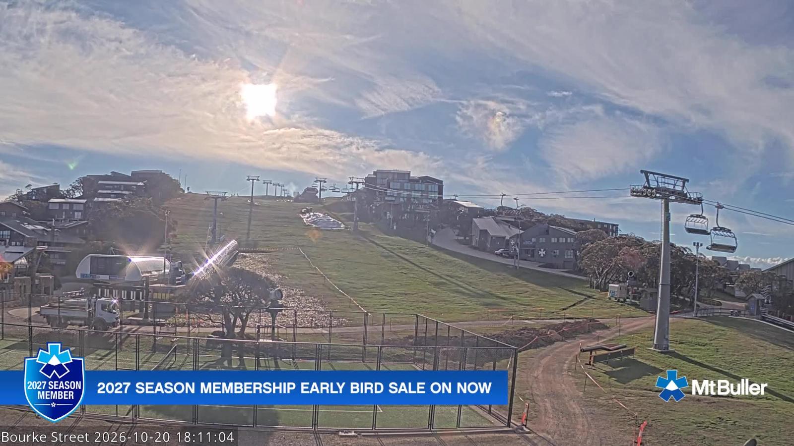 Webcam Mt. Buller: Bourke street