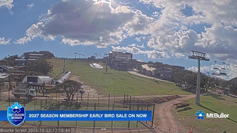 Webcam Mt. Buller: Bourke street