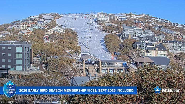 Webcam Mt. Buller: Mt Buller Chapel