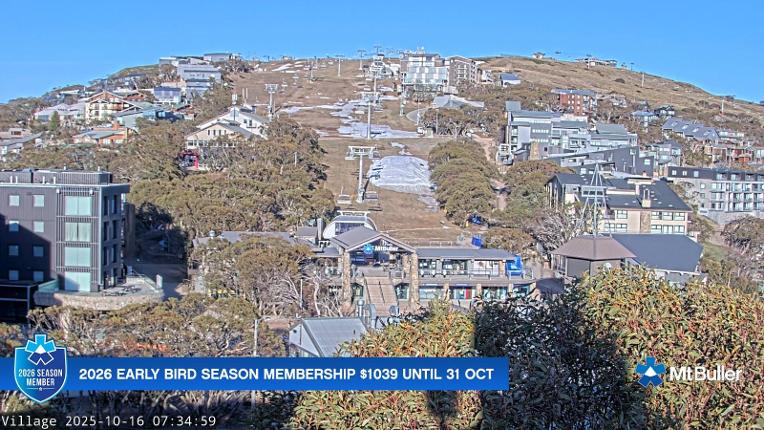 Webcam Mt. Buller: Mt Buller Chapel