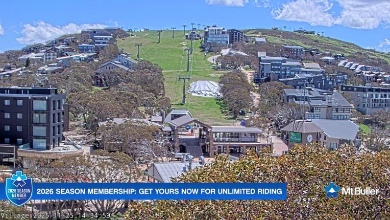 Webcam Mt. Buller: Mt Buller Chapel