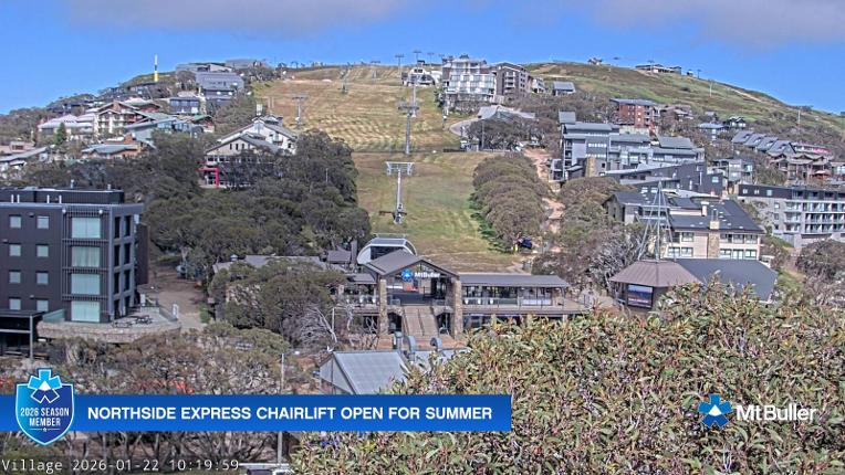 Webcam Mt. Buller: Mt Buller Chapel