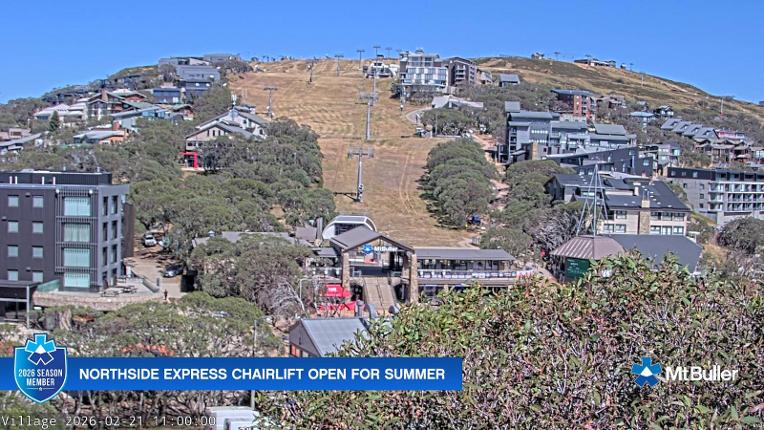 Webcam Mt. Buller: Mt Buller Chapel