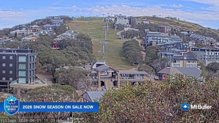 Webcam Mt. Buller: Mt Buller Chapel