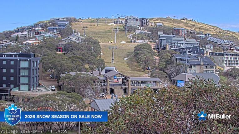 Webcam Mt. Buller: Mt Buller Chapel