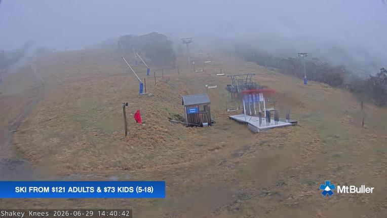 Webcam Mt. Buller: Shakey Knees