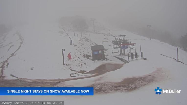 Webcam Mt. Buller: Shakey Knees