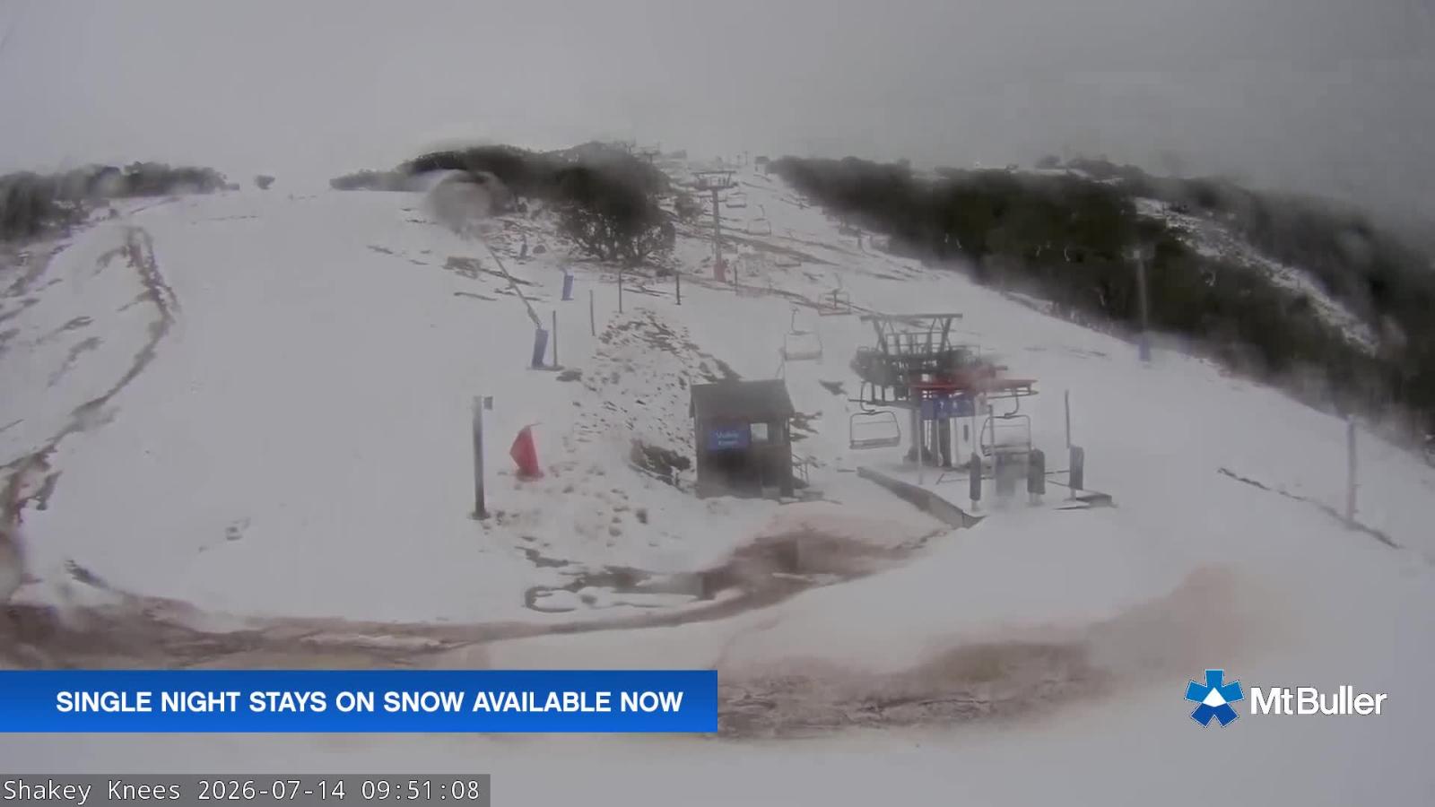 Webcam Mt. Buller: Shakey Knees