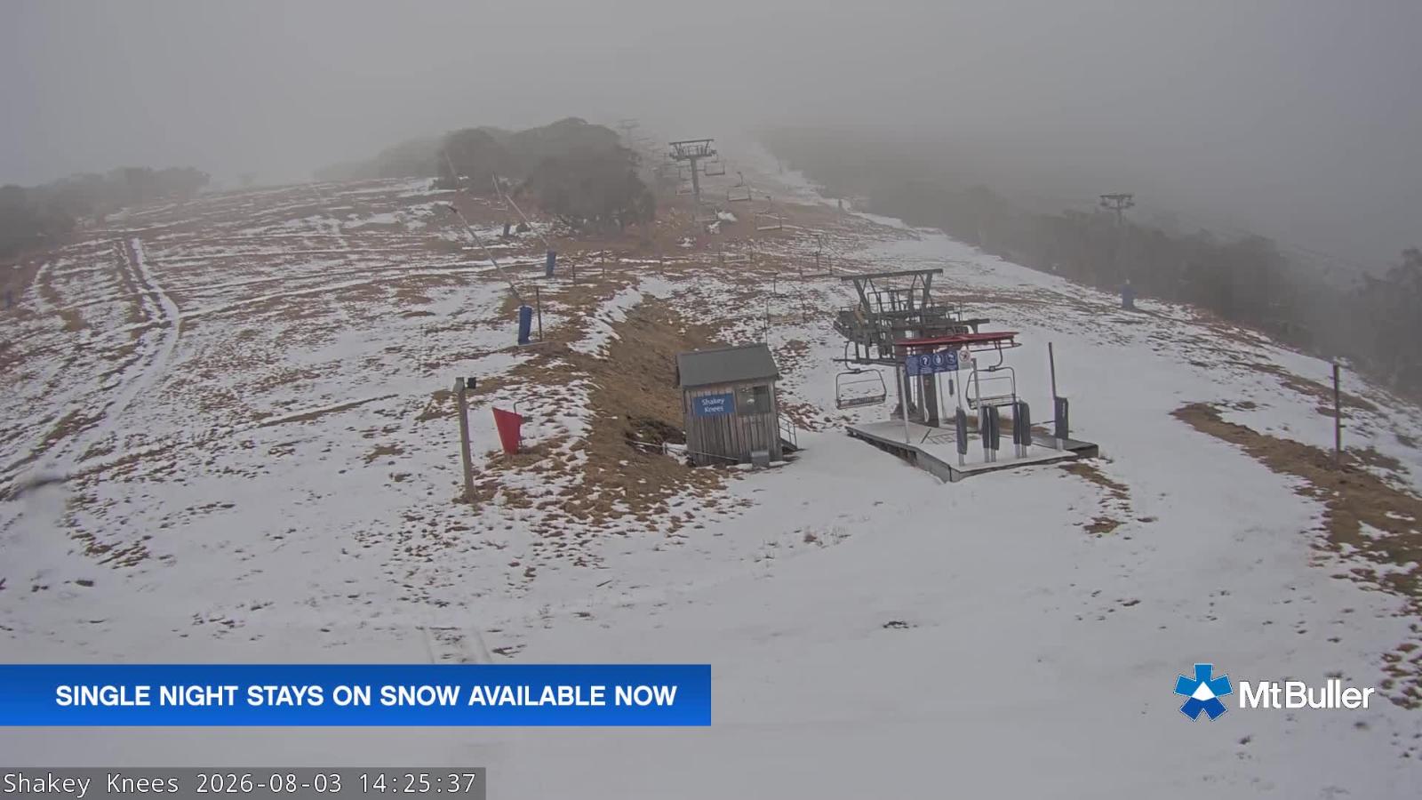 Webcam Mt. Buller: Shakey Knees