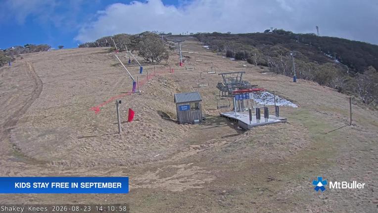 Webcam Mt. Buller: Shakey Knees
