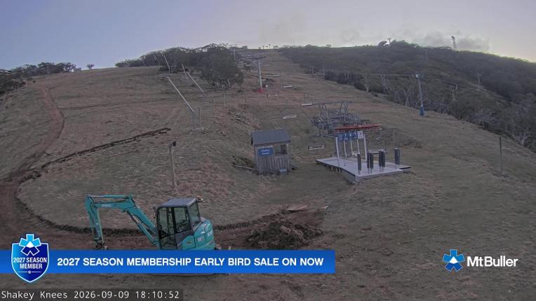 Webcam Mt. Buller: Shakey Knees