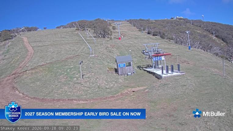Webcam Mt. Buller: Shakey Knees