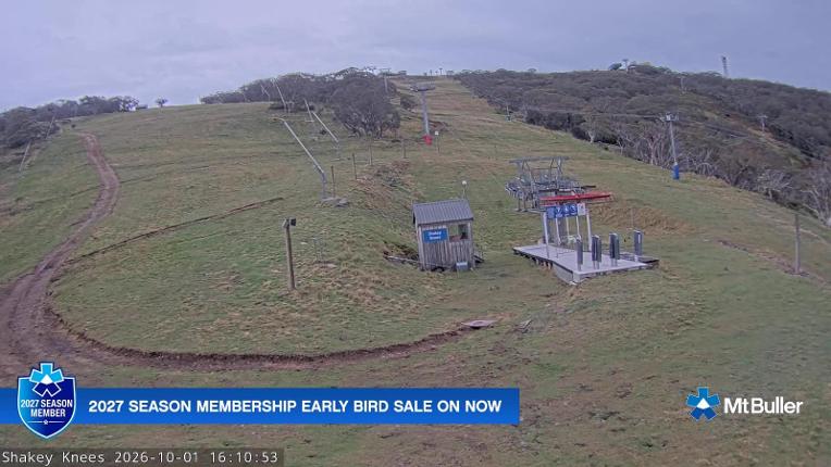 Webcam Mt. Buller: Shakey Knees