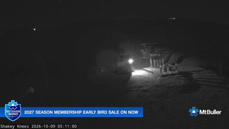 Webcam Mt. Buller: Shakey Knees