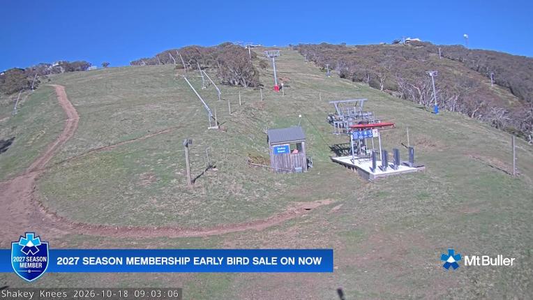 Webcam Mt. Buller: Shakey Knees