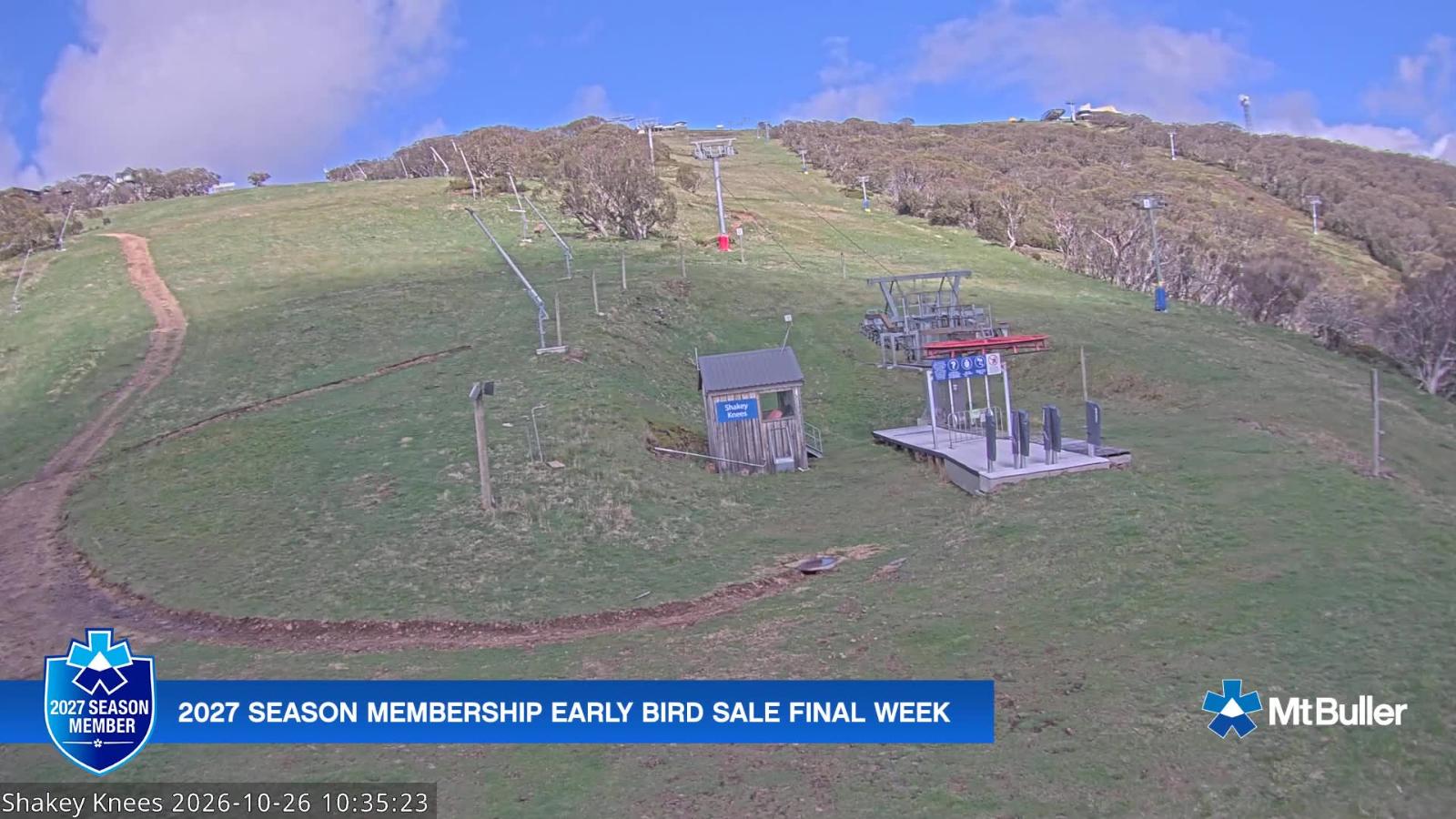 Webcam Mt. Buller: Shakey Knees