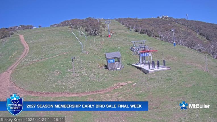 Webcam Mt. Buller: Shakey Knees