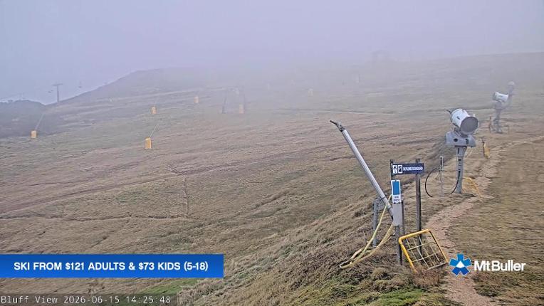 Webcam Mt. Buller: Skyline Terrain Park