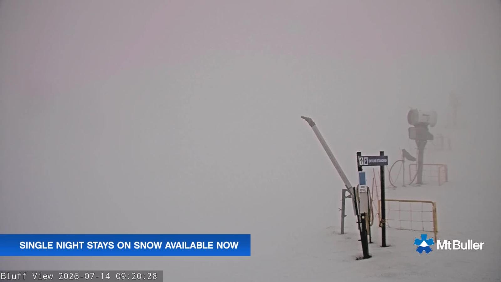 Webcam Mt. Buller: Skyline Terrain Park