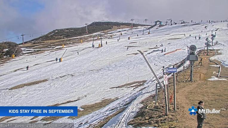 Webcam Mt. Buller: Skyline Terrain Park