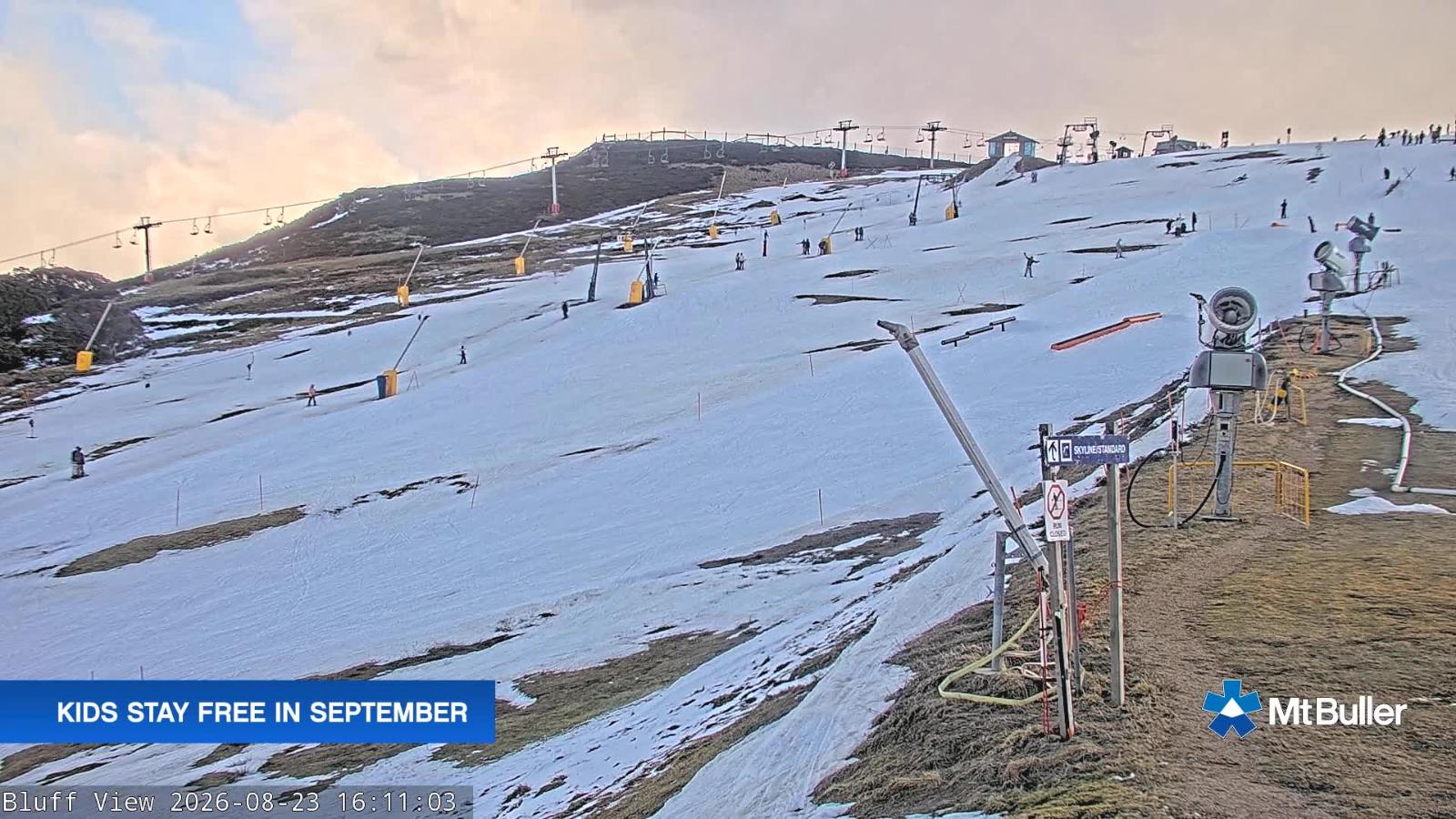 Webcam Mt. Buller: Skyline Terrain Park