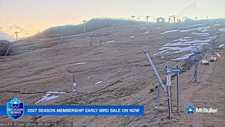 Webcam Mt. Buller: Skyline Terrain Park