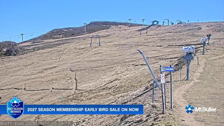 Webcam Mt. Buller: Skyline Terrain Park