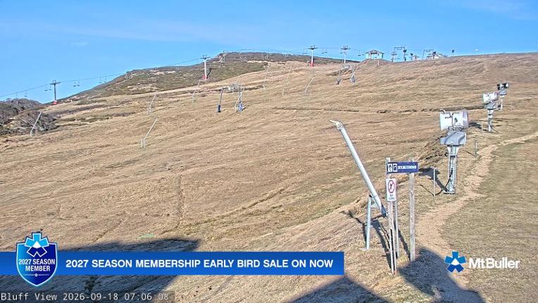 Webcam Mt. Buller: Skyline Terrain Park