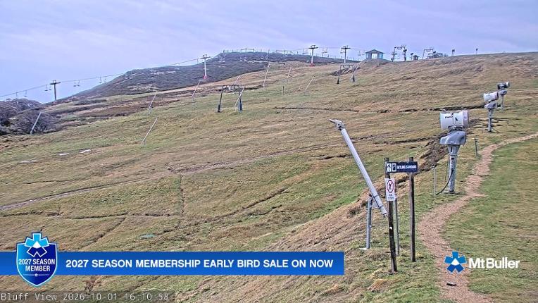 Webcam Mt. Buller: Skyline Terrain Park