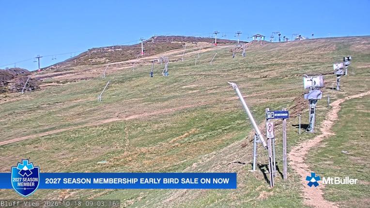 Webcam Mt. Buller: Skyline Terrain Park