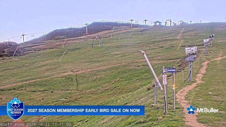Webcam Mt. Buller: Skyline Terrain Park
